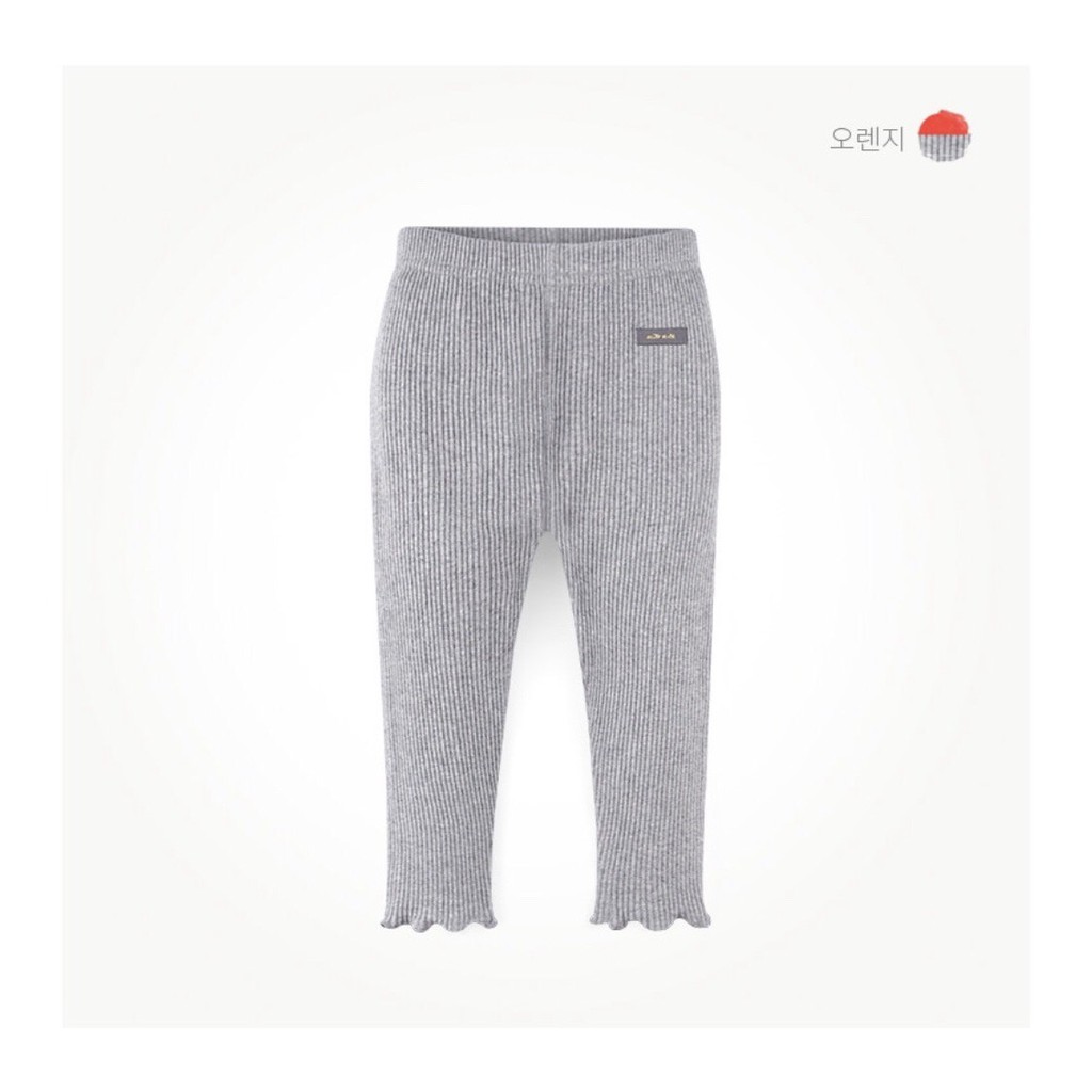 Quần leg bé gái thun tăm Mi-lk Mile. HA0675 (2 màu)
