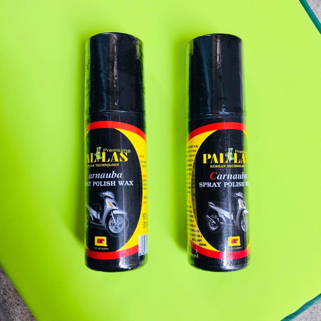 CHAI WAX XỊT LÀM BÓNG xe máy cực bóng