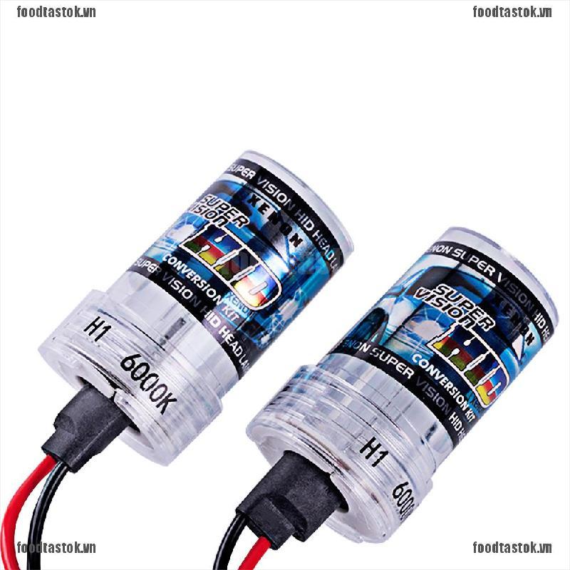 Set 2 Bóng Đèn Xenon 35w 4300k 6000k H1 H7 9005 Chuyên Dụng Cho Ô Tô