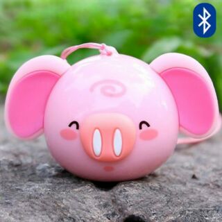 Loa bluetooth hình heo hồng