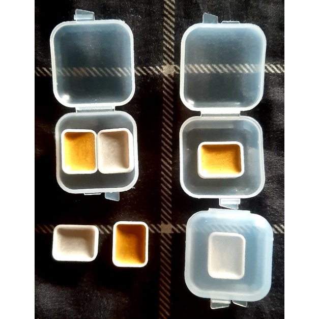 Pocket/ hũ màu nhũ/pan nhũ  sakura lẻ vàng bạc trắng