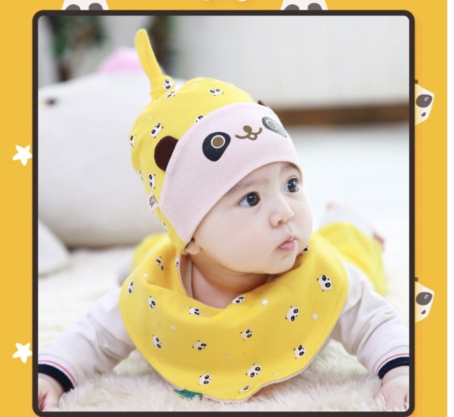 Nón yếm cho bé