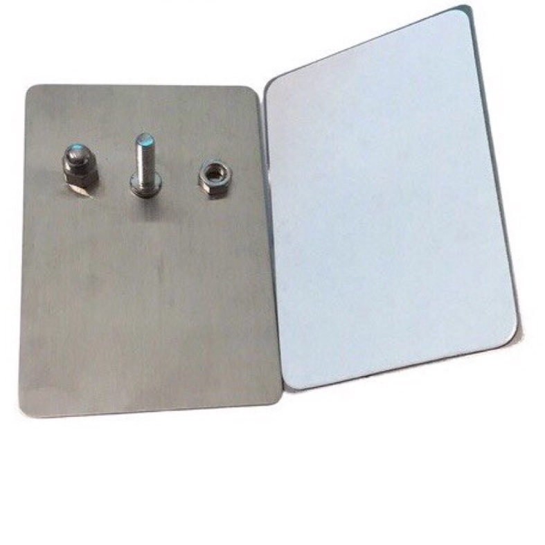 Miếng dán thanh chắn giường inox, miếng dán không cần khoan đục, chịu lực chắc chắn,gắn treo các vật dụng