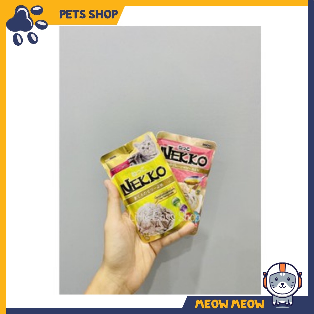 Pate cho mèo Nekko Kitten túi 70gr - Pate dinh dưỡng cho mèo con.