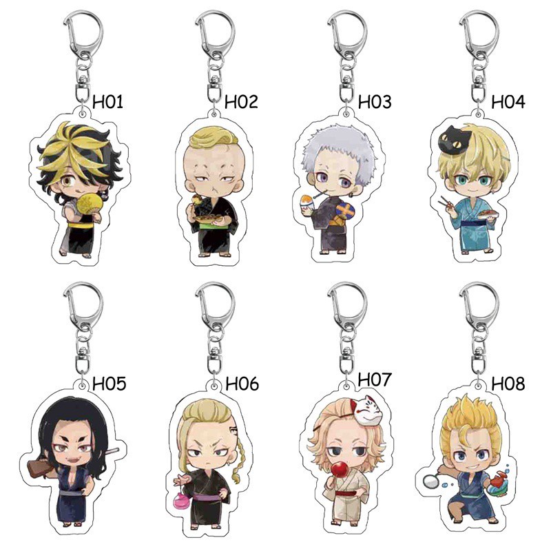 Móc Khóa Hình Nhân Vật Trong Phim Tokyo Revengers