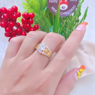 Nhẫn Nữ Thời Trang Mẫu UH(4).20.11 Mạ Vàng