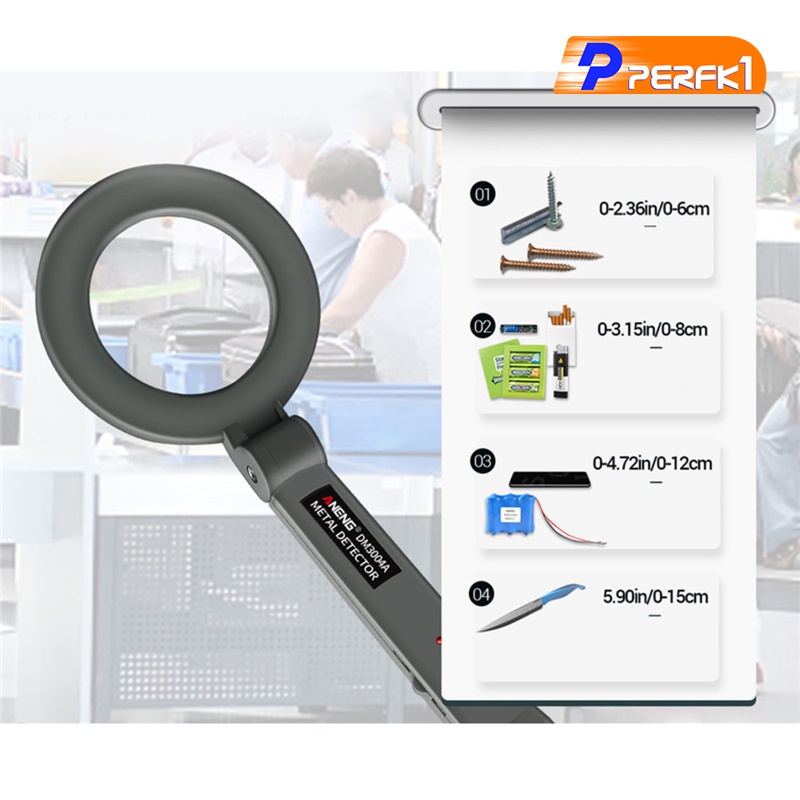 Thiết Bị Dò Kim Loại Perfk1 -Pro DM3004A Nhỏ Gọn Cho Máy Dò An Ninh