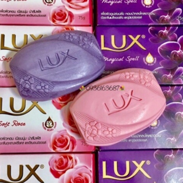 🌺(Mua 7 được 8) Xà bông thơm LUX cục 75gr hàng Thái lan