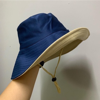 Nón linen thổ cẩm , cột dây