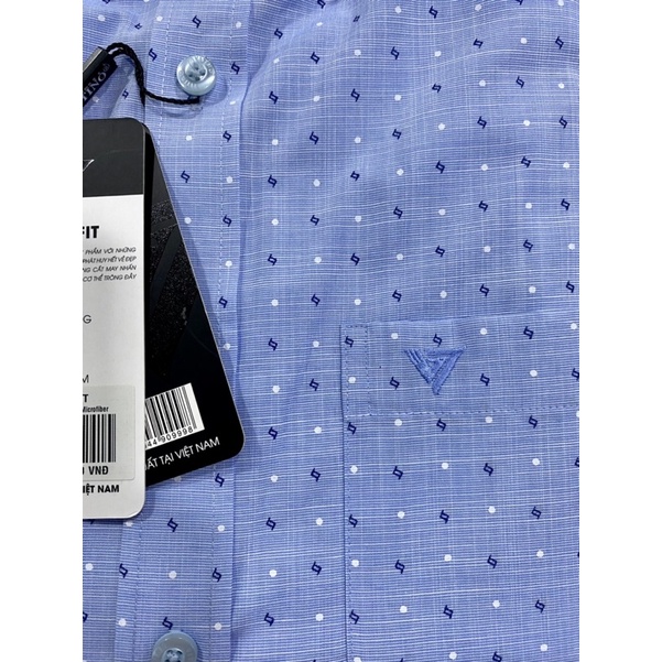 Áo sơ mi ngắn tay ♥️ FREESHIP ♥️ Áo Vitino lai bầu dáng ôm trẻ trung, mẫu hoạ tiết