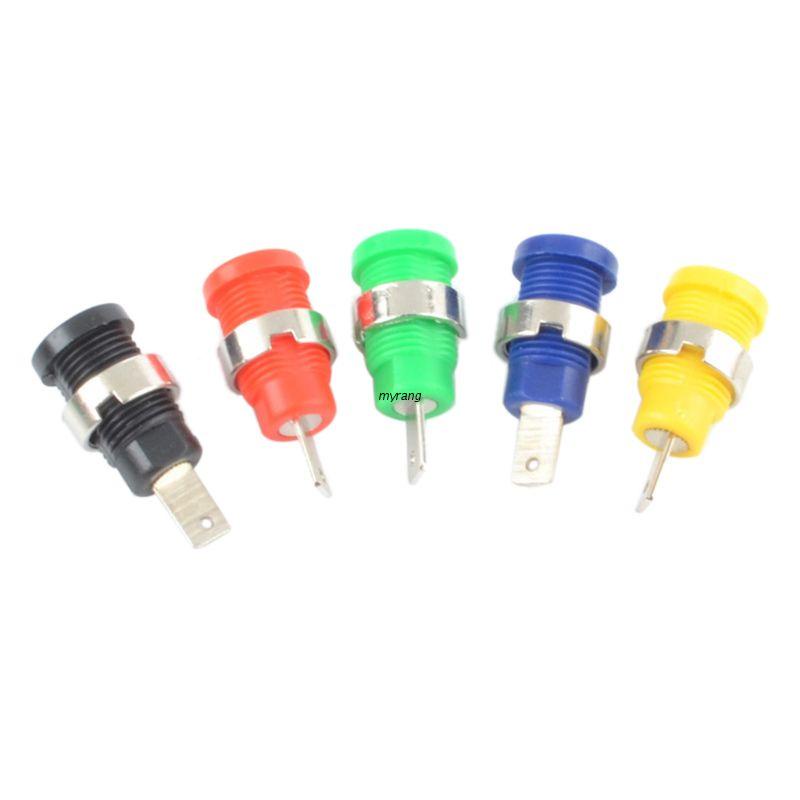 ✿ Bộ 5 Đầu Nối Jack Cắm Chuối 4mm 30V-60V 24A Chất Lượng Cao