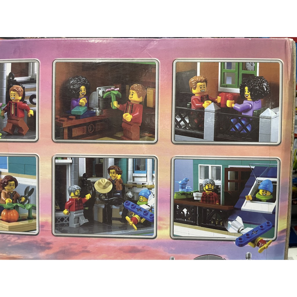 Xếp hình lắp ráp thành phố Non Lego 10270 2033 Hiệu sách và căn hộ liền kề