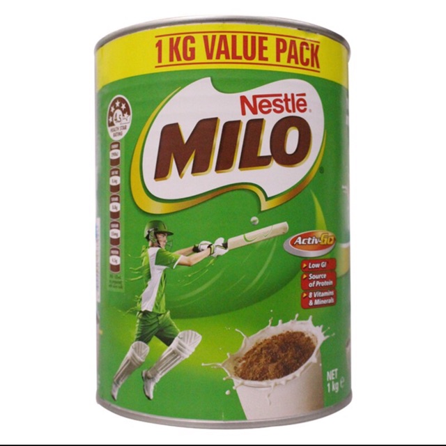 Sữa milo úc 1kg date 7.2019