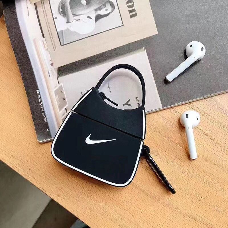 Fashion Nike bag airpods case anti-drop soft silicone airpods 1 2 pro cover