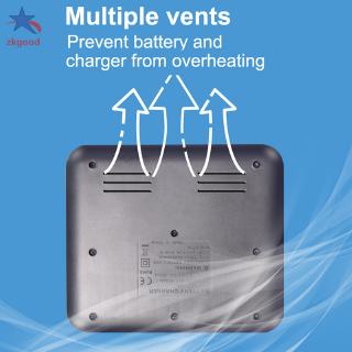Bộ Sạc Pin 8 Pin Aa Aaa C D