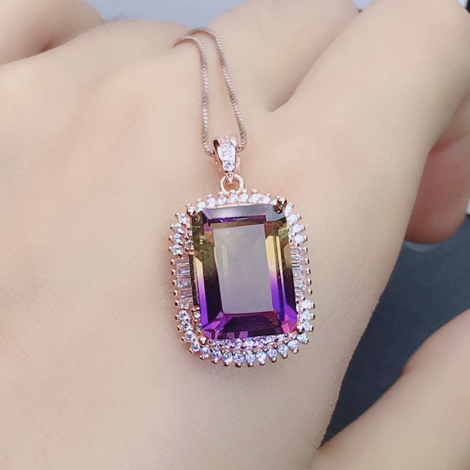 Nhẫn Hở Màu Gradient Thời Trang Mới
