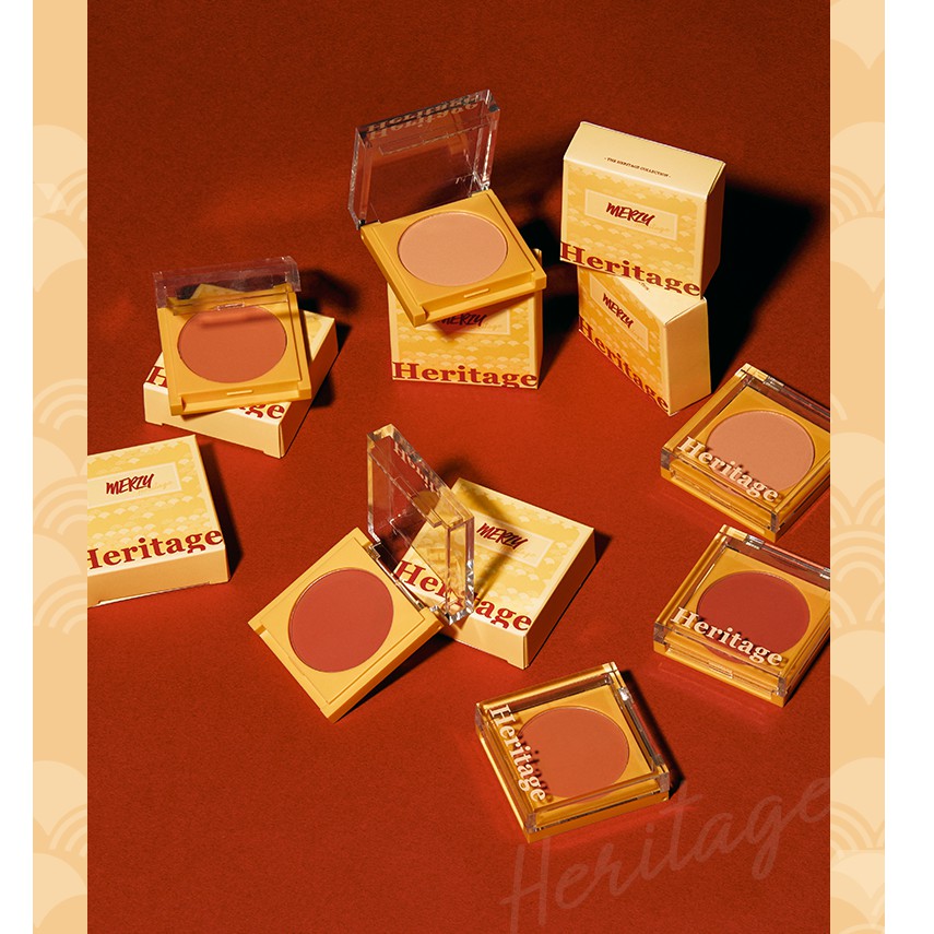 Phấn Má Hồng Dạng Nén Merzy The Heritage Blusher 4.5g | BigBuy360 - bigbuy360.vn