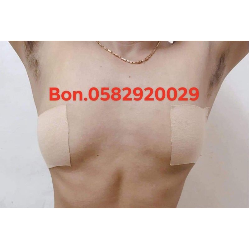 Keo Dán Ngực Băng Keo Thể Thao Chính Hãng KINESIOLOGY Keo Vải - Miếng Dán Ngực Tạo Khe - Dán ép ngực Tomboy