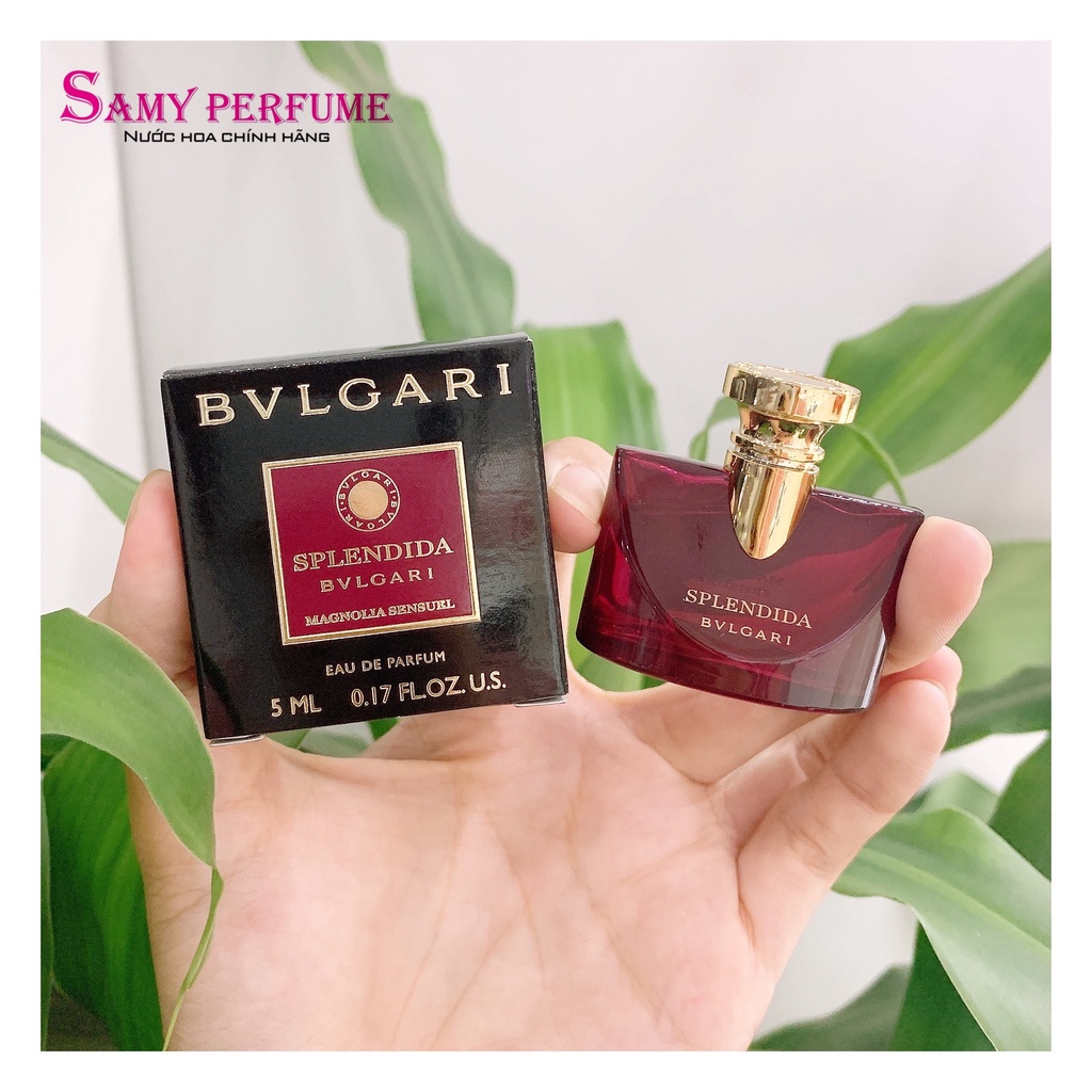 Nước hoa mini  BVLgari Splendida Magnolia Sensuel 5ML