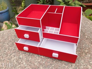 (Giá Gốc) Kệ Đựng mỹ phẩm size đại 35cm
