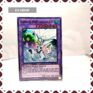 Thẻ bài Yugioh Elemental HERO Absolute Zero (Ultra Rare)-Thẻ bài chính hãng