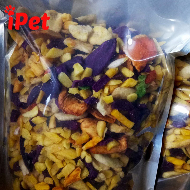 Thức Ăn Hamster - Rau Củ Sấy Khô Dinh Dưỡng 100G - iPetShop