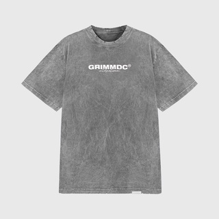 Grimm DC Áo Signature Destroyed collection | Worldwide tee // Grey