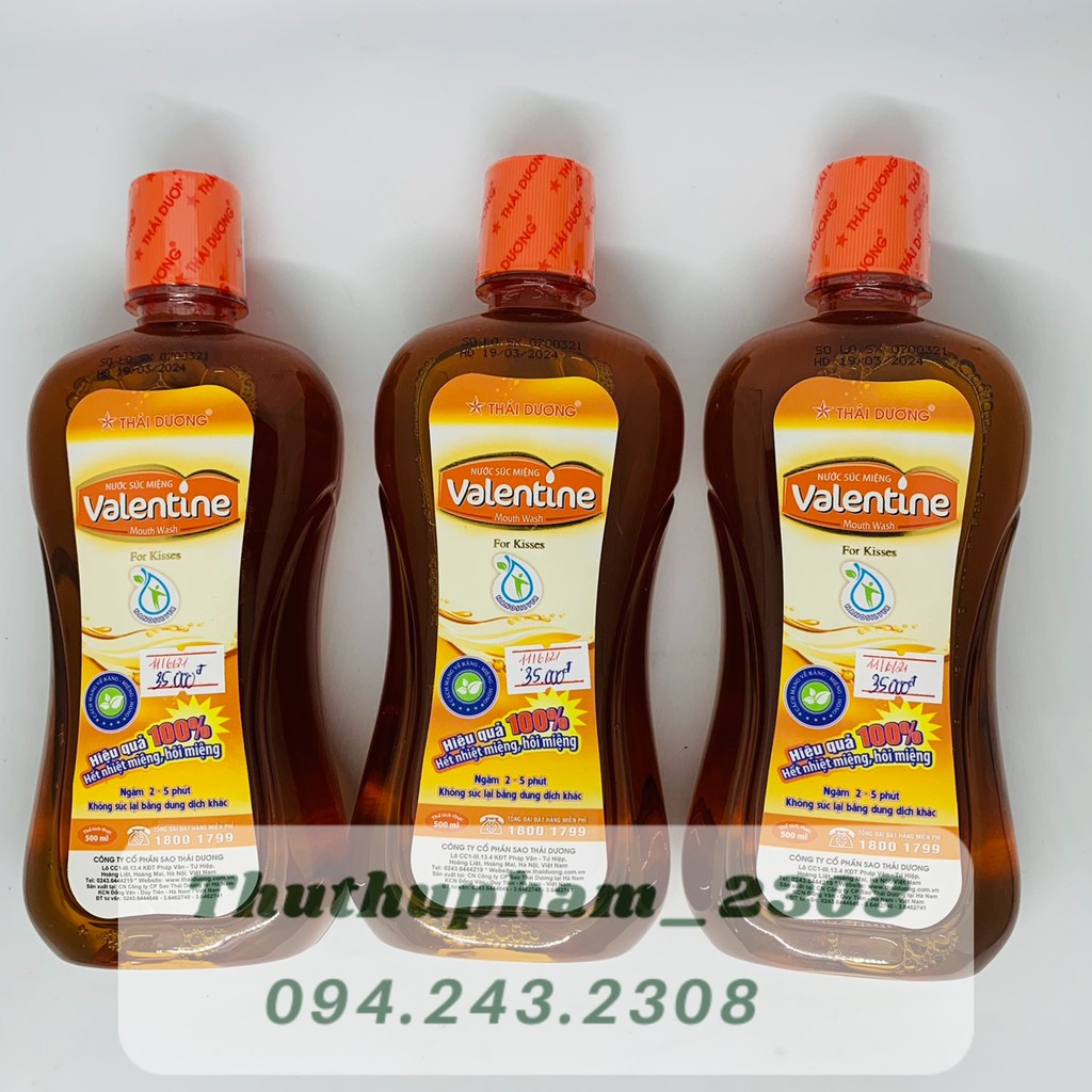 NƯỚC SÚC MIỆNG VALENTINE