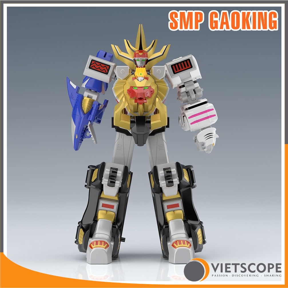 [Có sẵn] Mô hình lắp ráp SMP GaoKing Gaoranger - Bandai Nhật - SMP Gao King Model Kit 2021