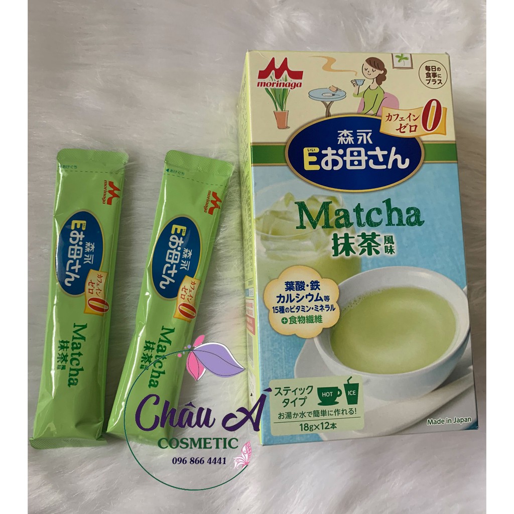 {Nội địa Nhật} Sữa bầu Morinaga vị Trà Xanh Matcha chuẩn Nhật Date 2023 có bill mua hàng đầy đủ