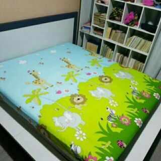 Ga (drap) chống thấm cotton cao cấp GOODMAMA cho bé yêu giảm 10% đồng thời tặng 02 vỏ gối cùng mẫu