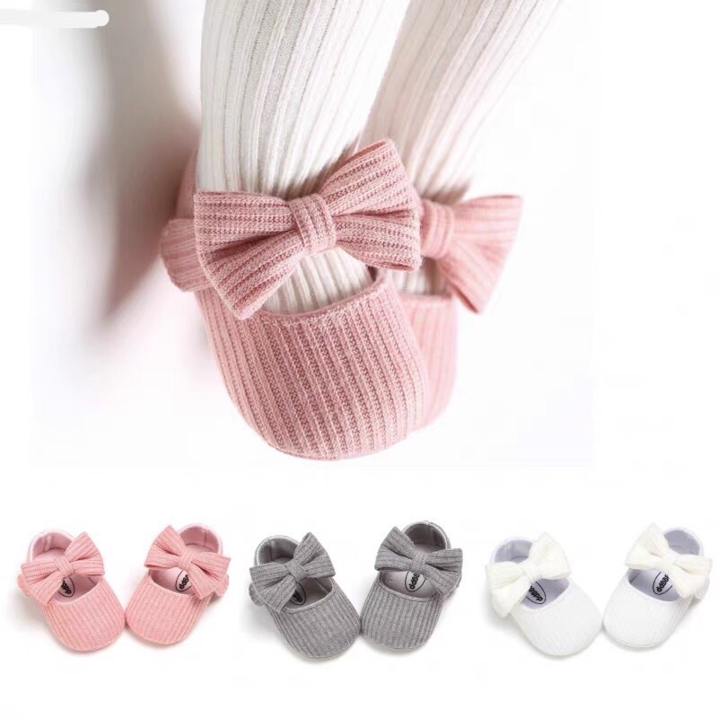 |FAMARAL1 giảm 10k cho đơn 50k|Giày tập đi vả Len đính hoa kiểu dáng vintage công chúa cho bé gái mã GTD6