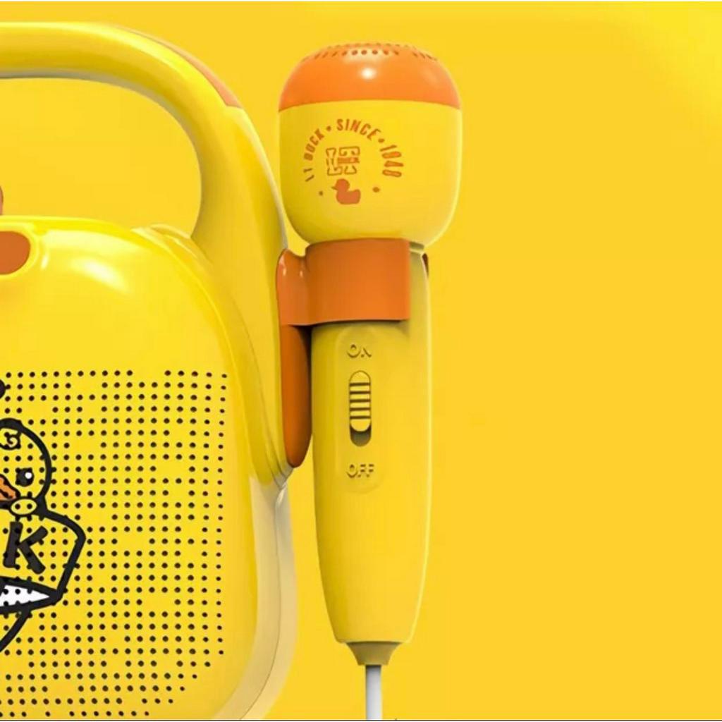 Bộ loa Micro chú vịt Duck hát karaoke cho bé