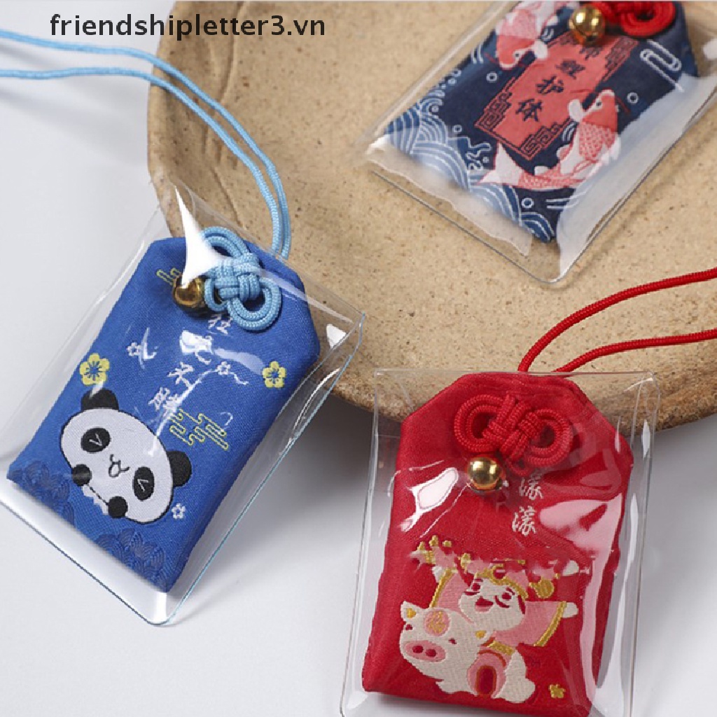 1 Chiếc Móc Khóa Thêu Hình Omamori Pray An Toàn Cho Sức Khỏe