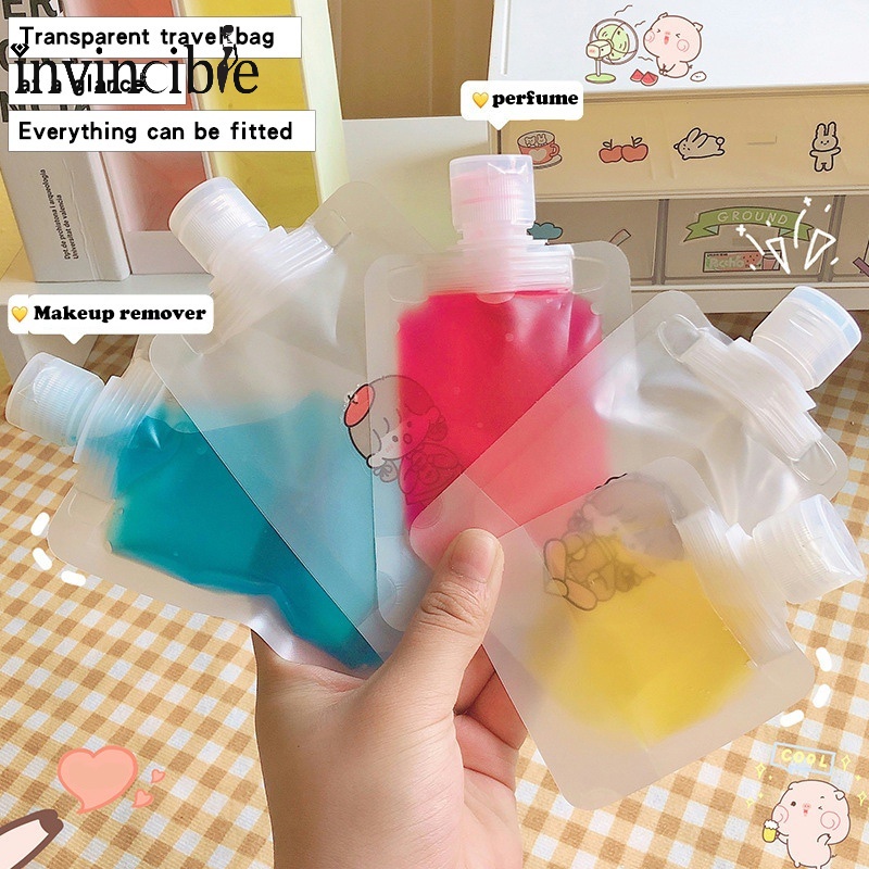 Set 30/50/100ml Túi Đựng Mỹ Phẩm Mini Chống Rò Rỉ Tiện Dụng Mang Theo Du Lịch