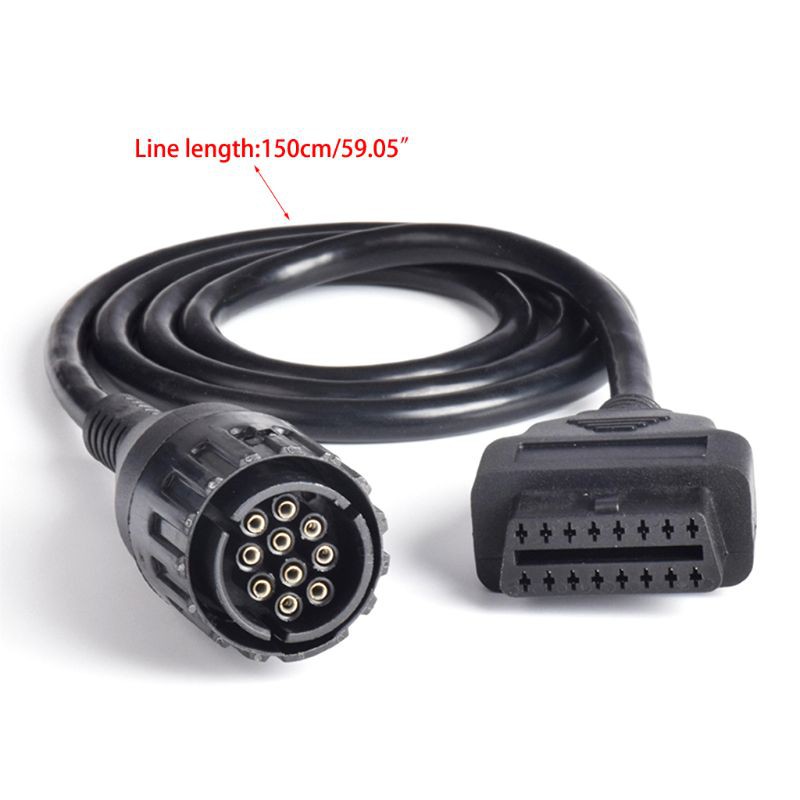 Dây Cáp Chuyển Đổi 10 Sang 16 Pin Obd Cho Xe Mô Tô Bmw Motorcycles Icom D