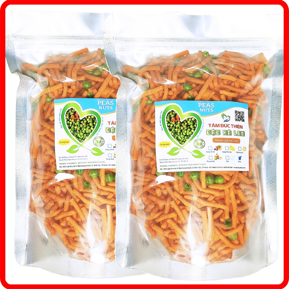 Combo 2 Túi Bim Bim Que Hà Lan Tâm Đức Thiện (2 Túi x 405GR)