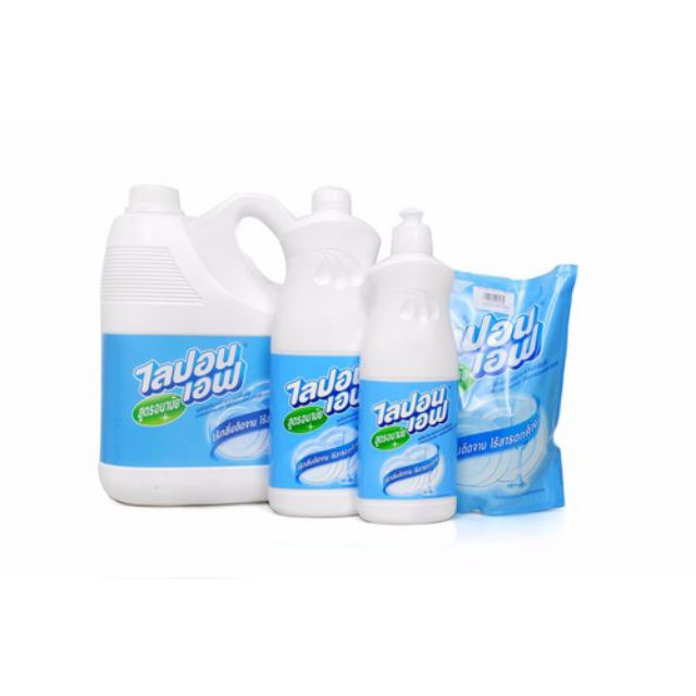 Nước rửa chén bát không mùi Lipon chai 800ml - Thái Lan