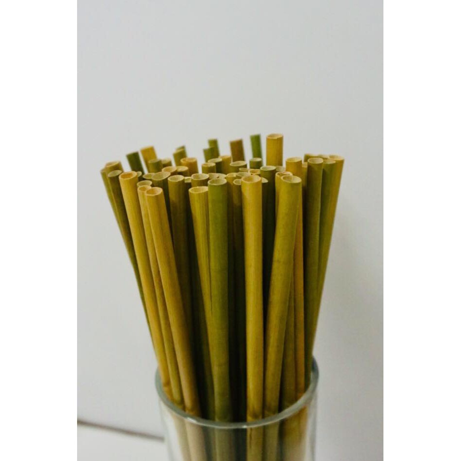Ống hút cỏ bàng khô - Grass Straw - 1.000 ống