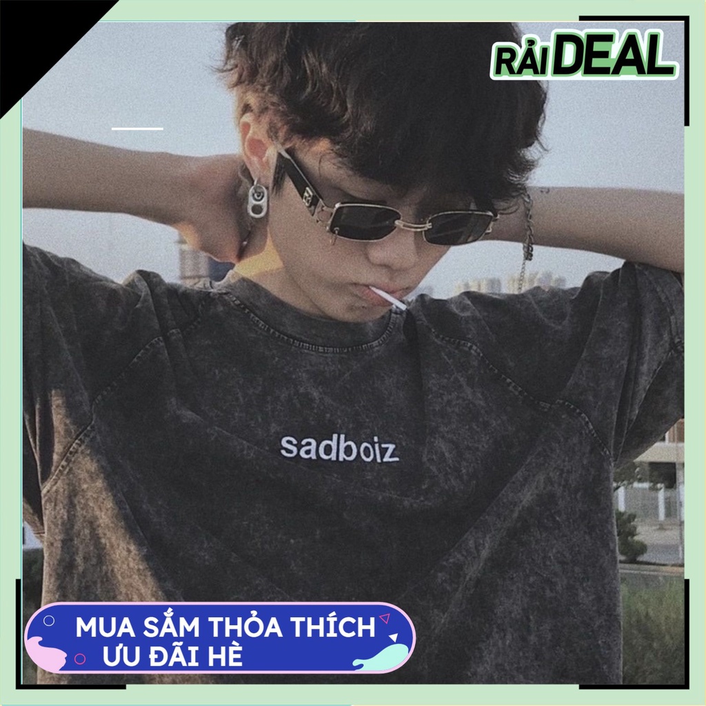 Áo sadboiz AT15 sadtagram nam nữ Tay Lỡ WASH Xám , Áo phông sadboiz chính hãng nam nữ from rộng unisex trẻ trung | WebRaoVat - webraovat.net.vn