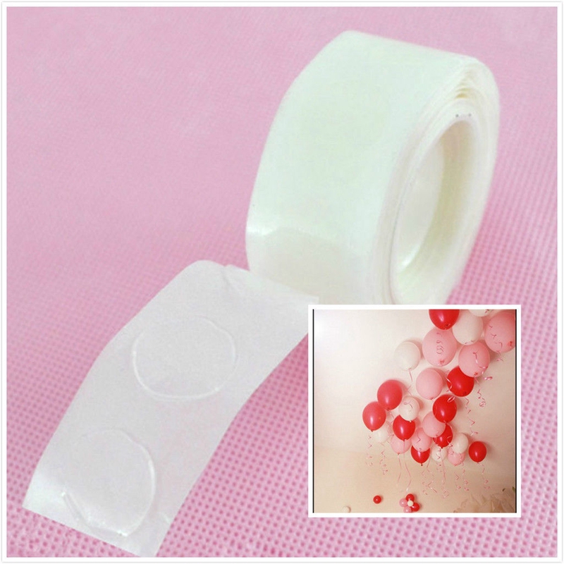 Keo dán bong bóng hình tròn chấm bi tiện dụng