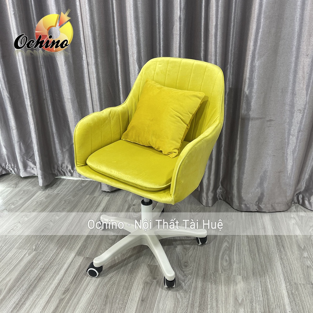 Ghế Trang Điểm, Ghế Xoay Văn Phòng Mẫu Vân Sò Cao Cấp Phong Cách Bắc Âu ( Ảnh Thật)