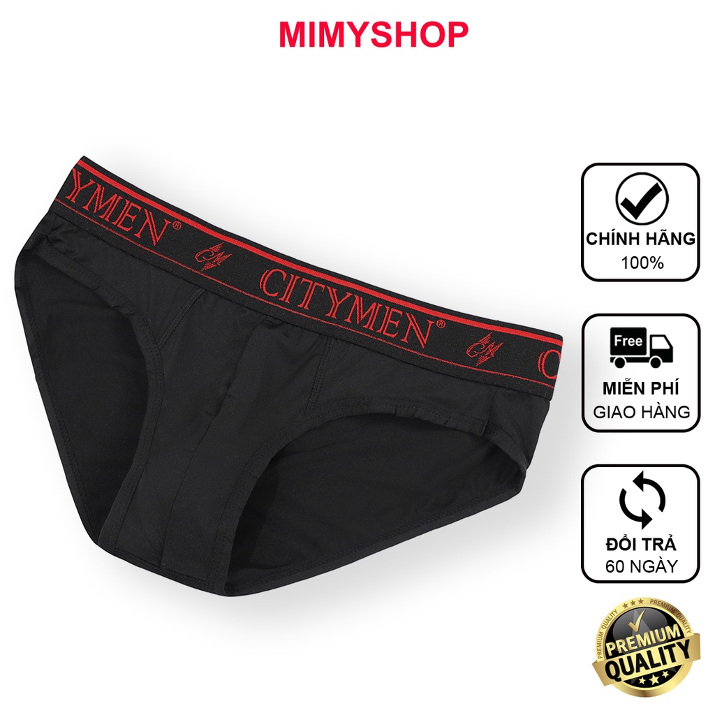 Quần lót nam CITYMEN cao cấp vải thun lạnh co giãn 4 chiều mềm mại thông thoáng và thấm hút tốt quần xì xịp sịp nam