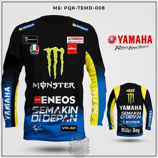 Áo thun tay dài yamaha monter