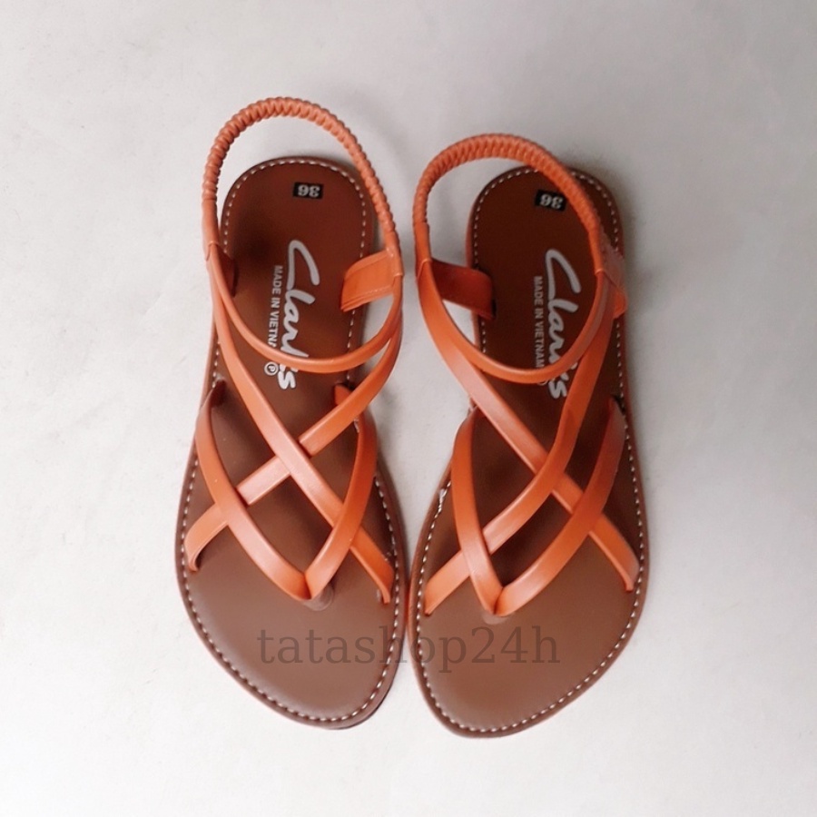 Sandal nữ quai chéo, đi học, đi chơi thoải mái êm chân - tatashop24h - GL001