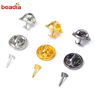 BEADIA Ghim Cài Áo Hình Chú Ngựa Bằng Sắt Đính Hạt Cườm Dùng Làm Đồ Trang Sức DIY