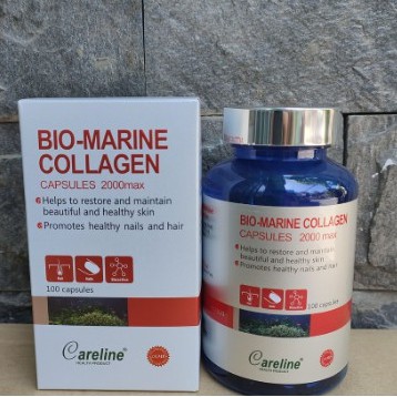 (Bill Úc) Collagen Thủy sinh Careline Bio-Marine Collagen _100 viên