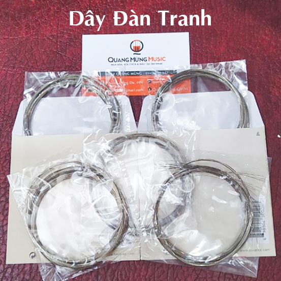 Dây Đàn Tranh Chất Lượng 16 - 17 - 19 dây - Tiếng sáng, đẹp