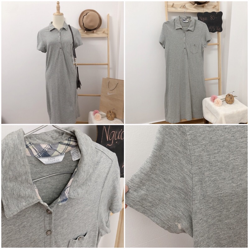 Đầm polo thun casau PuuMa hiệu