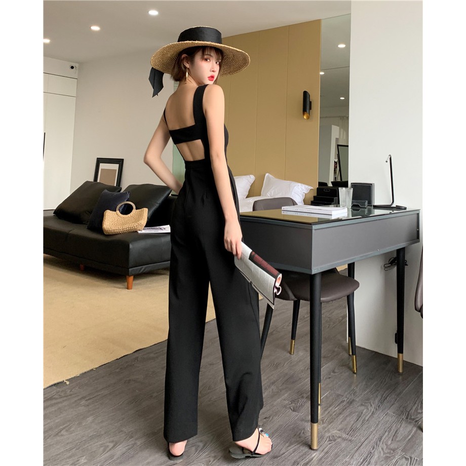 Jumsuit Dài LANANA CLOTHING Hở Lưng Sang Trọng 50-58kg | BigBuy360 - bigbuy360.vn